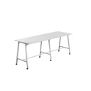 Titan Mobile High Maker Rectangular Table (FSC) | 1500 X 1000 | White/White