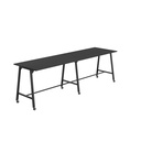 Titan Mobile High Maker Rectangular Table (FSC) | 1800 X 1000 | Black/Black