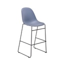 Lizzie High Stool Steel Blue