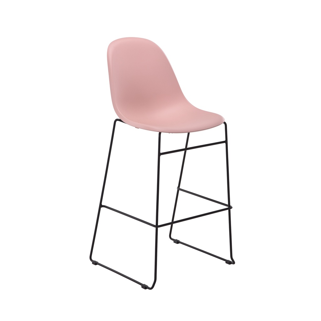 Lizzie High Stool Pink