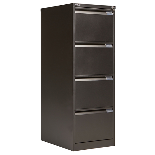 Bisley 4 Drawer Classic Steel Filing Cabinet