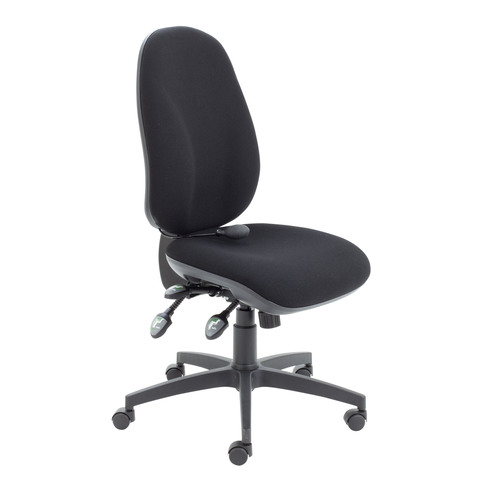 [CH0808BK] Maxi Ergo Chair With Lumbar Pump (Black, None)