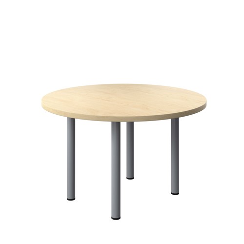 [OFPCMT12DMA] One Fraction Plus Circular Meeting Table (FSC) (Maple, 1200mm)