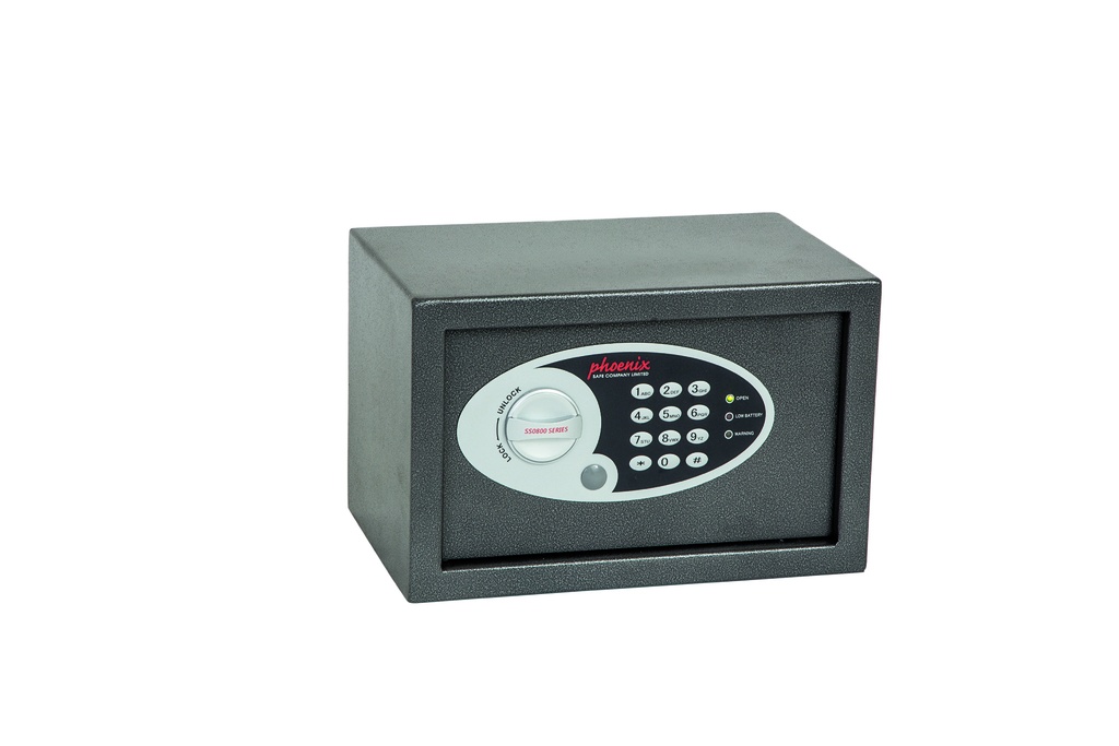 Compact Home-Office Steel Safe with Electronic Lock