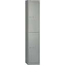 [BY09212] FF Bisley 2Dr Locker D305mm Goose Grey