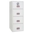 World Class Vertical Fire File FS2250K-E Series Steel Safe Inc. 4 Drawers with Electronic Lock