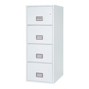 World Class Vertical Fire File FS2250K-E Series Steel Safe Inc. 4 Drawers with Key Lock