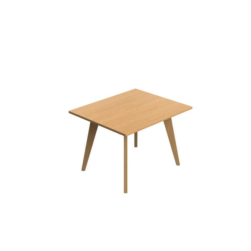 Lux Rectangular 120 X 100 MFC Meeting Table - Unlimited