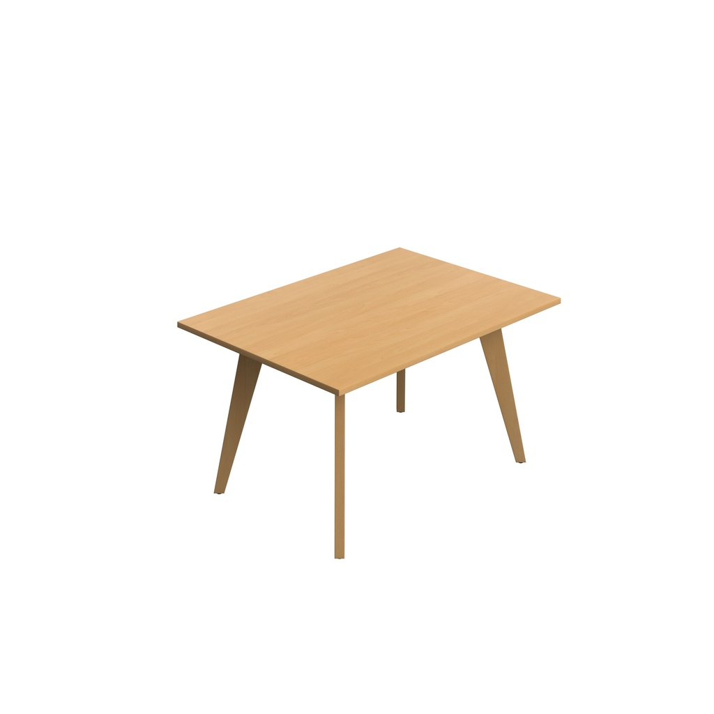 Lux Rectangular 140 X 100 MFC Meeting Table - Unlimited