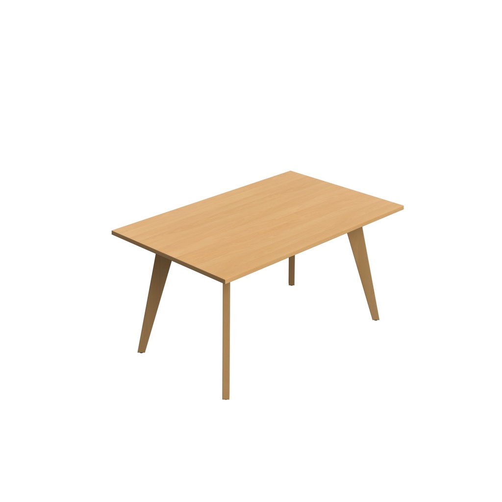 Lux Rectangular 160 X 100 MFC Meeting Table - Unlimited