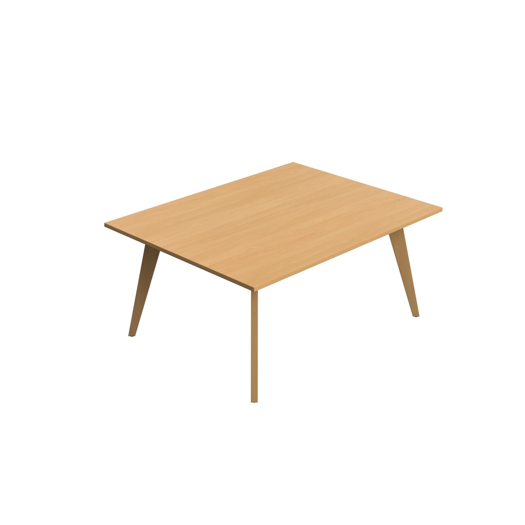 Lux Rectangular 180 X 140 MFC Meeting Table - Unlimited