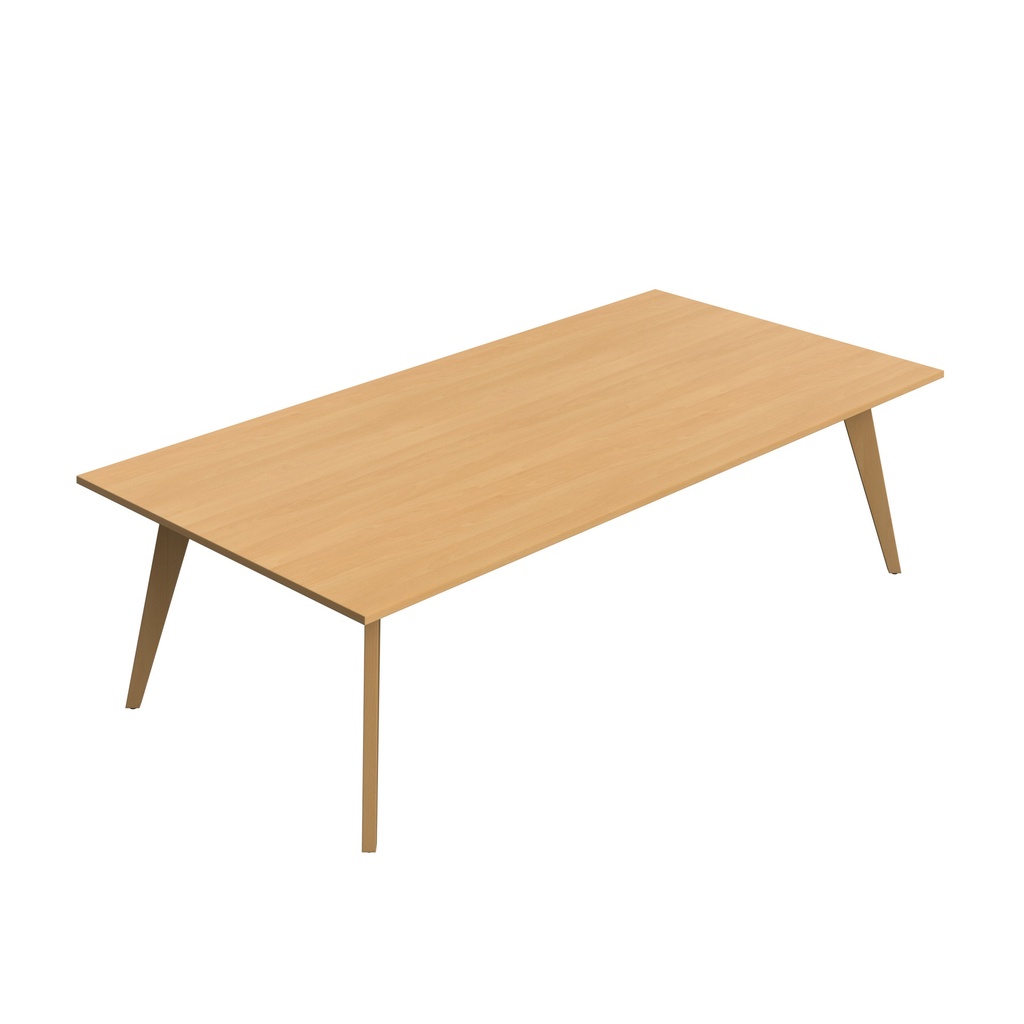 Lux Rectangular 280 X 140 MFC Meeting Table - Unlimited