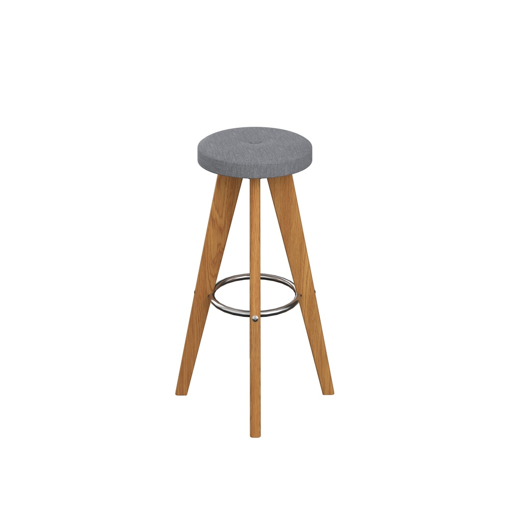 Plateau Button High Stool 375 x 375 x 830H Unlimited Band 1