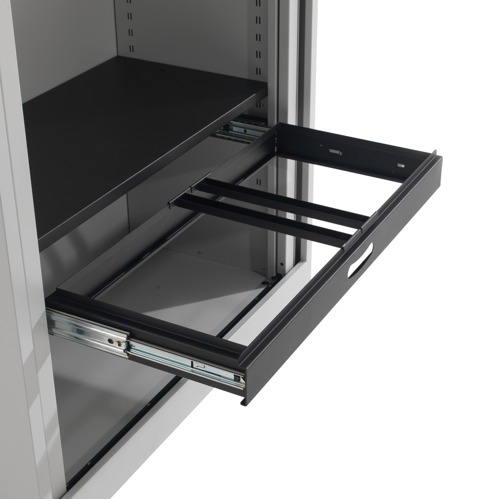 TC Steel Open Tambour Filing Frame