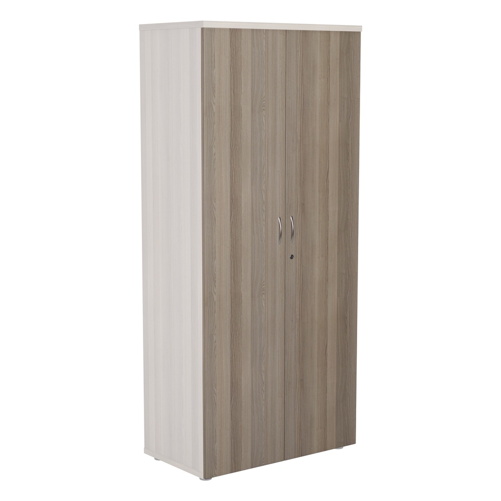 Wooden Storage Cupboard Doors (FSC) | 1800mm | Grey Oak | 