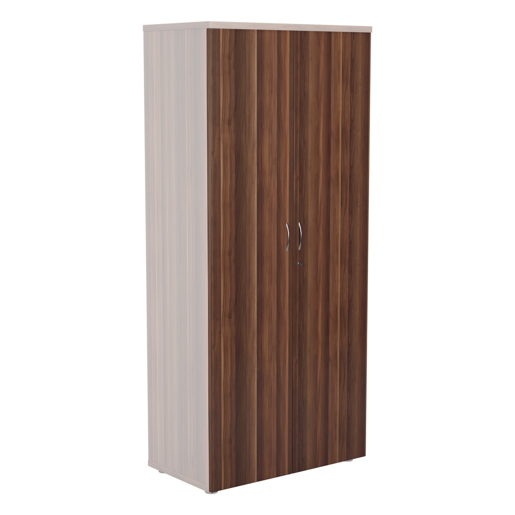 Wooden Storage Cupboard Doors (FSC) | 2000mm | Dark Walnut | 