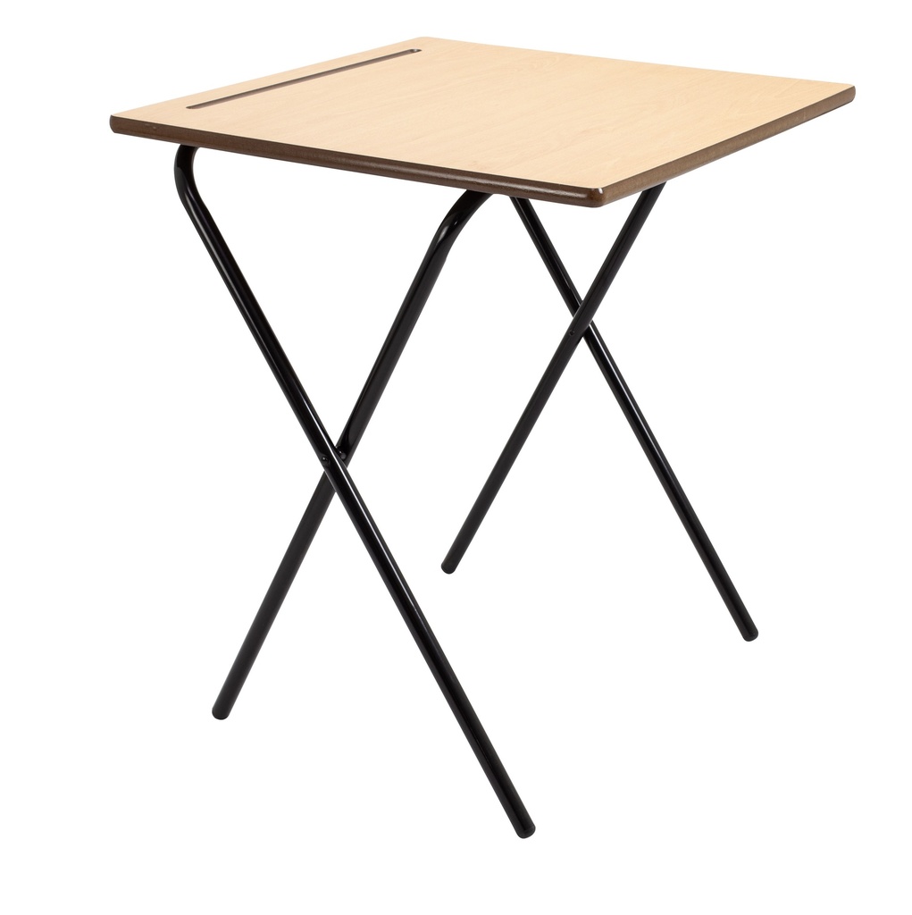 600 X 600 Folding Exam Desk 2 Pack - Premium