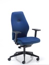 Deluxe Ergonomic Posture Chair Height and Depth Adjustable Arms Blue YP005 Pheonix Curacao