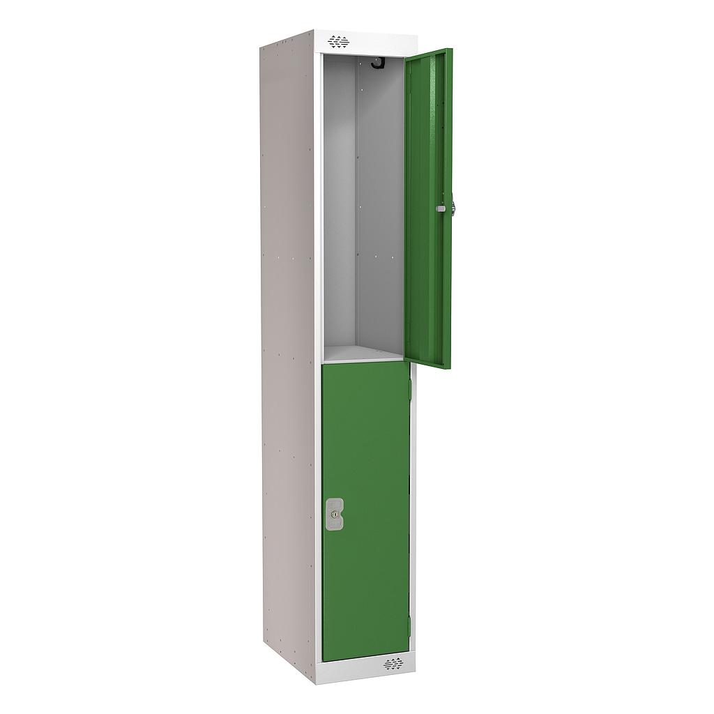 2 Door Locker 300X300X1800 Green Door