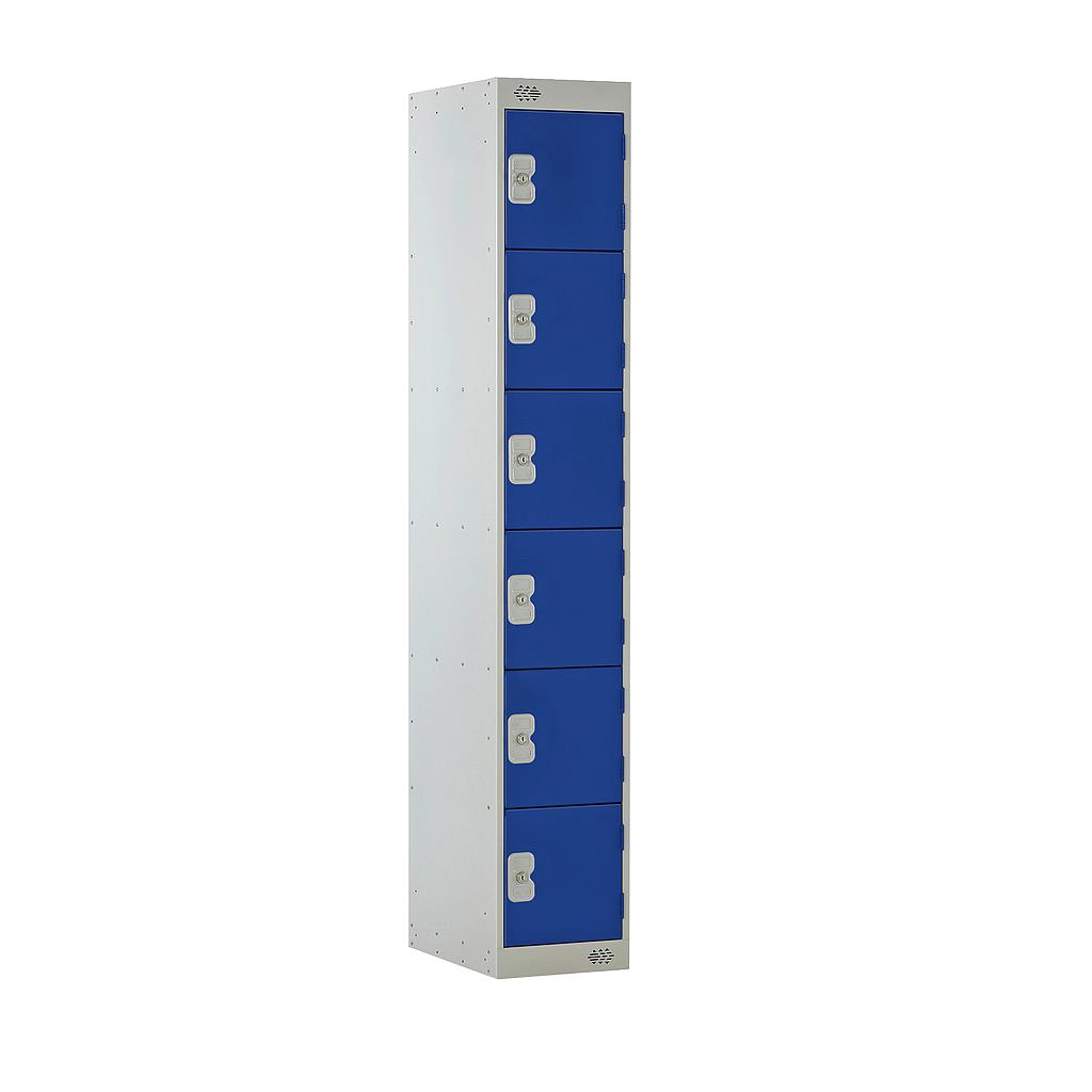 6 Door Locker 300X300X1800 Blue Door