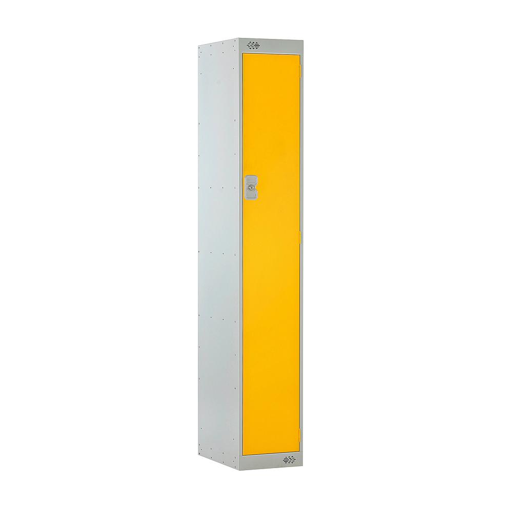 1 Door Locker 300X450X1800 Yellow Door