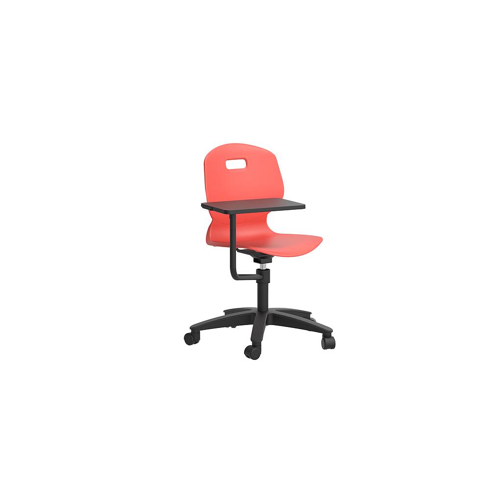 Arc Swivel Tilt Chair with Arm Tablet