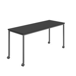 [T-MOBILE-1280ANTBK] Titan Mobile Rectangular Table (FSC) | 1200 X 800 | Anthracite/Black