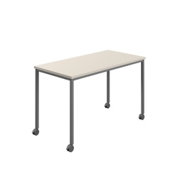 [T-MOBILE-1260ANTGRY] Titan Mobile Rectangular Table (FSC) | 1200 X 600 | Anthracite/Grey