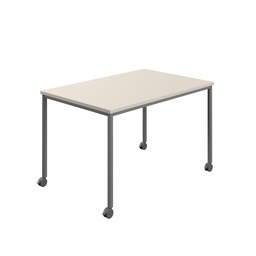 [T-MOBILE-1460ANTGRY] Titan Mobile Rectangular Table (FSC) | 1400 X 600 | Anthracite/Grey