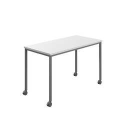 [T-MOBILE-1260ANTWHT] Titan Mobile Rectangular Table (FSC) | 1200 X 600 | Anthracite/White