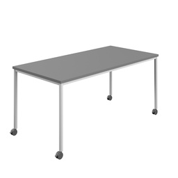 [T-MOBILE-1880WHANT] Titan Mobile Rectangular Table (FSC) | 1800 X 800 | White/Anthracite