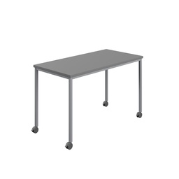 [T-MOBILE-1260SVANT] Titan Mobile Rectangular Table (FSC) | 1200 X 600 | Silver/Anthracite