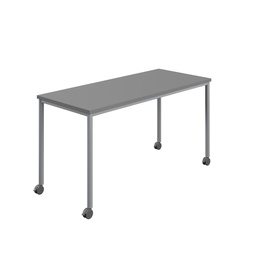 [T-MOBILE-1860SVANT] Titan Mobile Rectangular Table (FSC) | 1800 X 600 | Silver/Anthracite