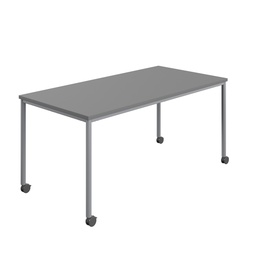 [T-MOBILE-1480SVANT] Titan Mobile Rectangular Table (FSC) | 1400 X 800 | Silver/Anthracite