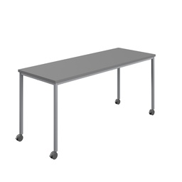 [T-MOBILE-1680SVANT] Titan Mobile Rectangular Table (FSC) | 1600 X 800 | Silver/Anthracite