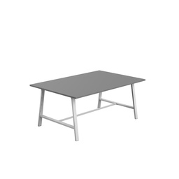 [T-LOW-M-1810WHTANT] Titan Low Maker Rectangular Table (FSC) | 1800 X 1000 | White/Anthracite