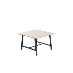 [T-LOW-M-1210BKGRY] Titan Low Maker Rectangular Table (FSC) | 1200 X 1000 | Black/Grey