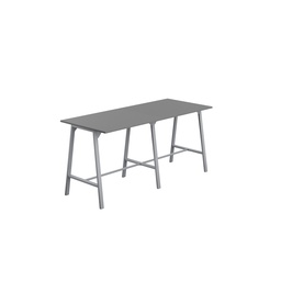 [T-HIGH-M-1210SVANT] Titan High Maker Rectangular Table (FSC) | 1200 X 1000 | Silver/Anthracite