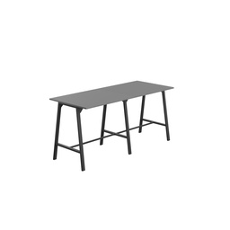 [T-HIGH-M-1210BKANT] Titan High Maker Rectangular Table (FSC) | 1200 X 1000 | Black/Anthracite