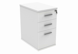 [COREDH3600WHT] Desk High Office Storage Unit (FSC) | 600 Deep | Arctic White