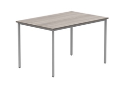 [CORE1280MPTGOAKSV] Office Rectangular Multi-Use Table (FSC) | 1200X800 | Alaskan Grey Oak/Silver