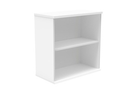 [CORE0816BKCWHT] Bookcase (FSC) | 1 Shelf | 816 High | Arctic White