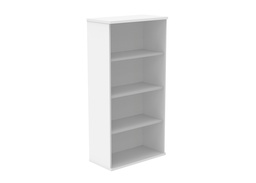 [CORE1592BKCWHT] Bookcase (FSC) | 3 Shelf | 1592 High | Arctic White