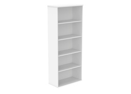 [CORE1980BKCWHT] Bookcase (FSC) | 4 Shelf | 1980 High | Arctic White