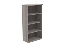 [CORE1592BKCGOAK] Bookcase (FSC) | 3 Shelf | 1592 High | Alaskan Grey Oak