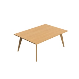 [LUXMT20/14UN] Lux Rectangular 200 X 140 MFC Meeting Table - Unlimited