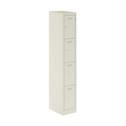 [PEDS1830454-AB8] Primary 4 Door Single Locker Column | 300X450X1800 | Portland