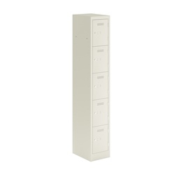 [PEDS1830455-AB8] Primary 5 Door Single Locker Column | 300X450X1800 | Portland