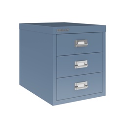 [H123NL-BC6] 3 Drawer Multidrawer | 279X380X325 | Blue