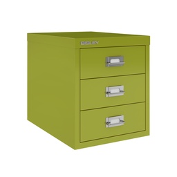 [H123NL-BH2] 3 Drawer Multidrawer | 279X380X325 | Green